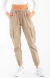 Imagen de PANTALON CARGO GABARDINA MUJER I RUN