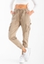 PANTALON CARGO GABARDINA MUJER I RUN