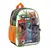MOCHILA ESCOLAR JARDIN JURASSIC WORLD 12 PULGADAS WABRO