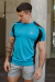 REMERA DEPORTIVA STRING COMBINADA URBAN LUXURY en internet