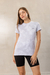 REMERA DEPORTIVA CAMUFLADA URBAN LUXURY WHITE RUNNING