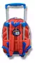 MOCHILA ESCOLAR CON CARRO SPIDERMAN 16 PULGADAS WABRO - tienda online