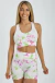 CONJUNTO + TOP SEAMLESS SUBLIMADO BATIK FRUNCE I RUN - tienda online
