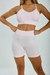 CONJUNTO SHORT FRUNCE PUSH UP + TOP HENGLUMAO - tienda online