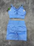 CONJUNTO SHORT FRUNCE PUSH UP + TOP HENGLUMAO - Murban Deportes