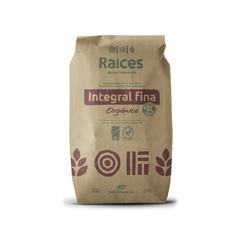Raices - Harina Integral Fina Orgánica X 25 KG.