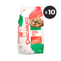 Chacabuco - Harina 00 especial Pizza Napoletana 10 x 1 Kg.