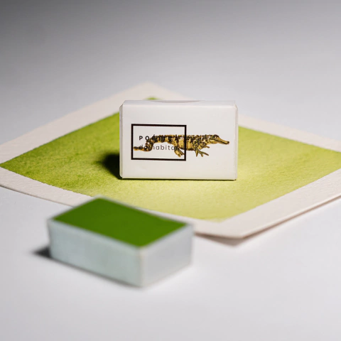 Aquarela Luz Verde Cromo - Poética do Habitar - comprar online