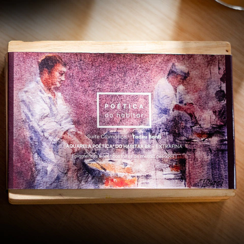 Estojo Tadeu Banfi - Aquarelas Poética do Habitar - comprar online