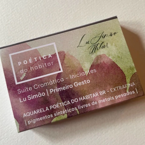 Set Lu Simão - 3 cores Aquarelas Poética do Habitar - comprar online