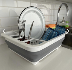 Seca platos plegable silicona
