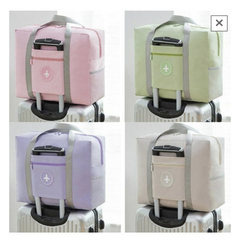 Bolso plegable pastel