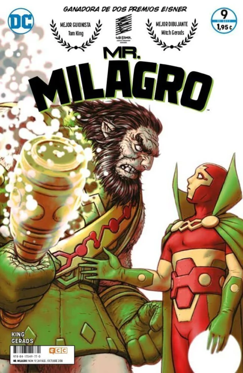 Mr. Milagro #09 · Tom King · Mitch Gerads · DC Black Label · ECC Ediciones · Consultar stock