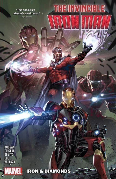 (28/11) The Invincible Iron Man #03: Hierro y Diamantes · Gerry Duggan · Panini Comics - Iron Man y los X-Men · Centinelas Stark · El enfr