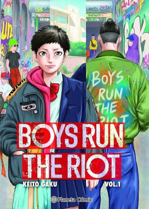 Boys Run the Riot #01 | Manga Seinen / Drama, Identidad | Keito Gaku | Planeta Manga Argentina
