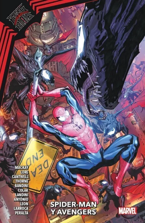 KING IN BLACK – Spider-Man y Avengers · Jed MacKay · Panini Comics – La invasión de Knull desata la oscuridad / Tomo Unico