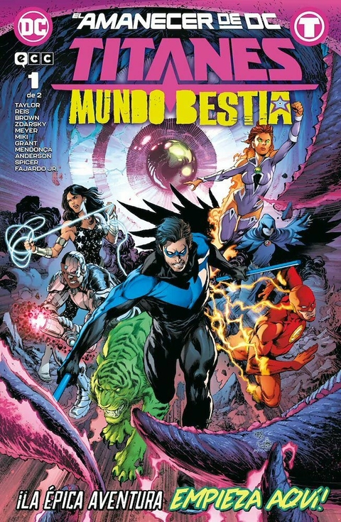 TITANES: MUNDO BESTIA · Tom Taylor · ECC Ediciones · Español (España) Consultar Stock