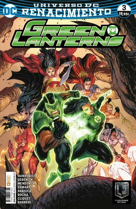 GREEN LANTERNS # 03 (RENACIMIENTO)