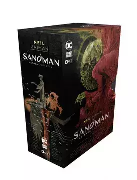SANDMAN · LA SAGA COMPLETA · NEIL GAIMAN · ECC ESPAÑA DC Black Label · Biblioteca Vertigo · Estuche integral