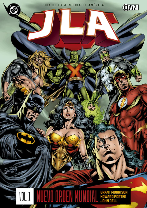 (19/12) JLA #01 · Editorial Ovni - DC Comics – Colección