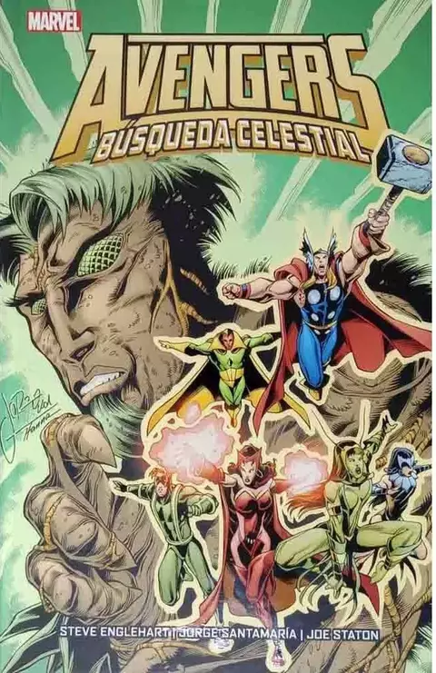 Avengers: Búsqueda Celestial · Steve Englehart · Marvel Vintage · Panini Comics Marvel · Novela gráfica · Saga cósmica