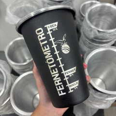 VASO ALUMINIO NEGRO - 1 LITRO