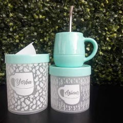 SET 1 MANIJA MINI - SERIGRAFIA PASTEL - comprar online