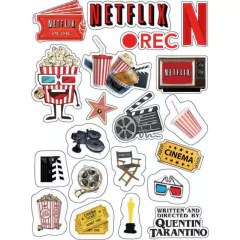 STICKERS WATERPROOF X20 - MOVIE