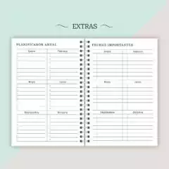 AGENDA SEMANAL 2024 - FLORAL NUMBER en internet