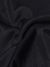 voile de algodón y seda (Negro)