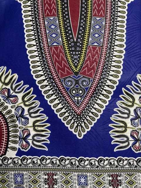 Tecido Ankara Dashiki