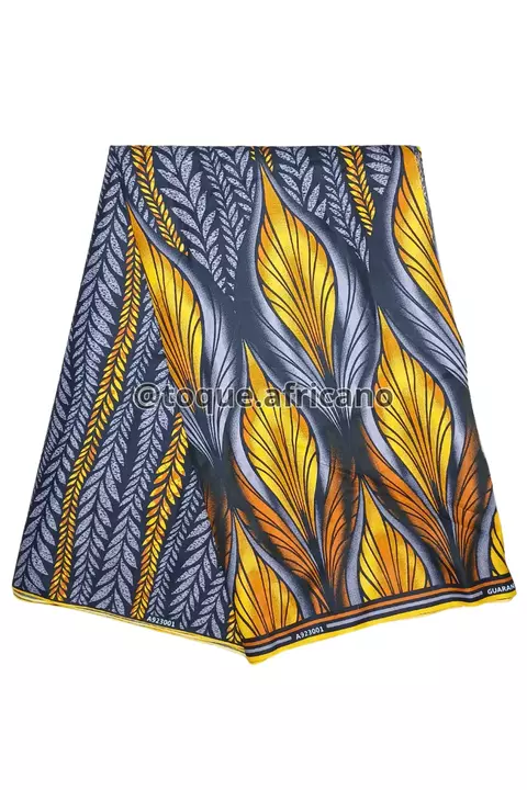Tecido Ankara Outono Dourado - comprar online