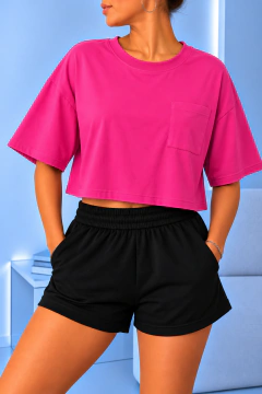 Remera Boxy Cargo - comprar online