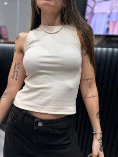 Pack de musculosas x3 cielo