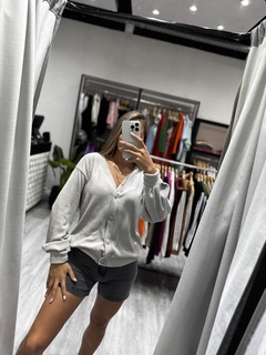 Saco solo gris