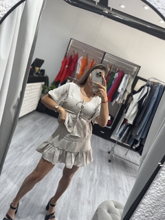 Mini short lino
