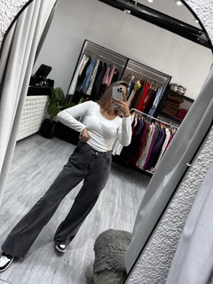 WIDE LEG gris - comprar online