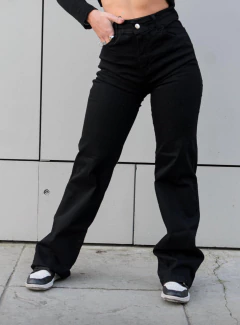 WIDE LEG negro liso en internet
