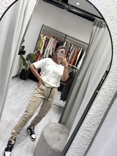 Jogger cargo gabardina - comprar online