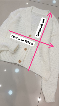 CÁRDIGAN trenza - comprar online