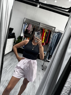 Short rayado - comprar online