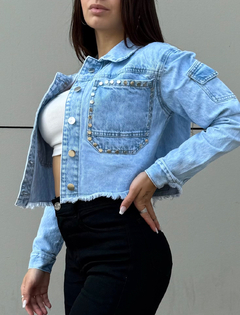 Campera MOM miler con tachas - comprar online
