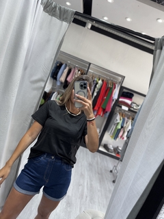 Remera Zara básica algodón