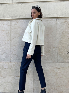 Saco paño corto 4 botones - comprar online