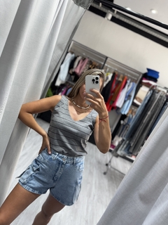 Short cargo MOM ( azul ) - Seprimoda