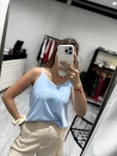 Musculosas tirita brillo - comprar online