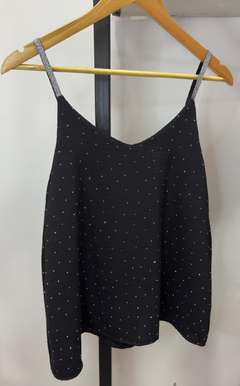 Musculosas tirita brillo - tienda online
