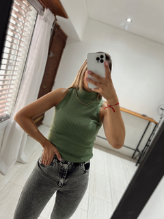 Imagen de Polera musculosa lanilla brisa
