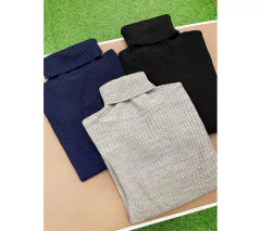 Sweater de lana negro - Kev-Dylan