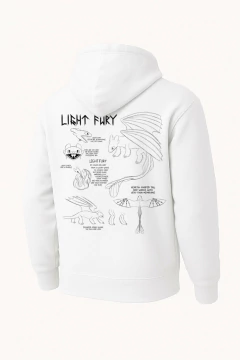 Buzo Light Fury Como entrenar a tu dragon - tienda online